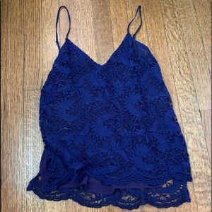 ZARA lace tank top